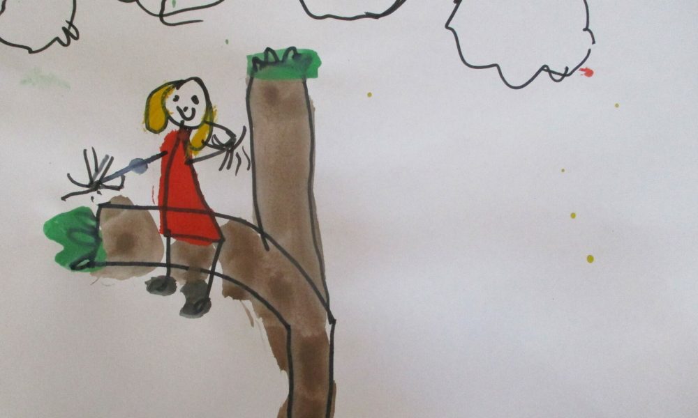 "At bush kinder we can be as noisy as you like; I love being noisy. When I am noisy it means I am having fun." Issie