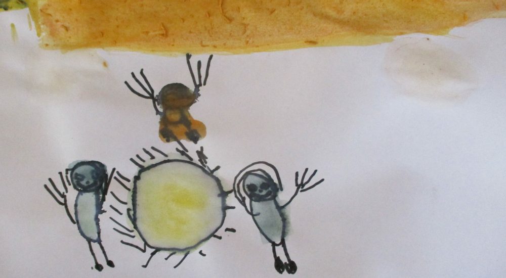 "At bush kinder I can climb trees and I could see a turtle in the pond." Max