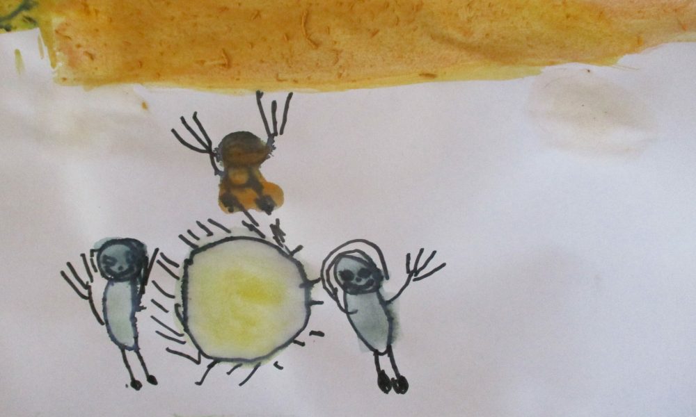 "At bush kinder I can climb trees and I could see a turtle in the pond." Max