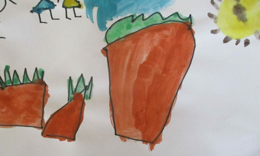 "I like bush kinder because we get to climb trees. I got up the tree one time but normally it’s hard." Ellery